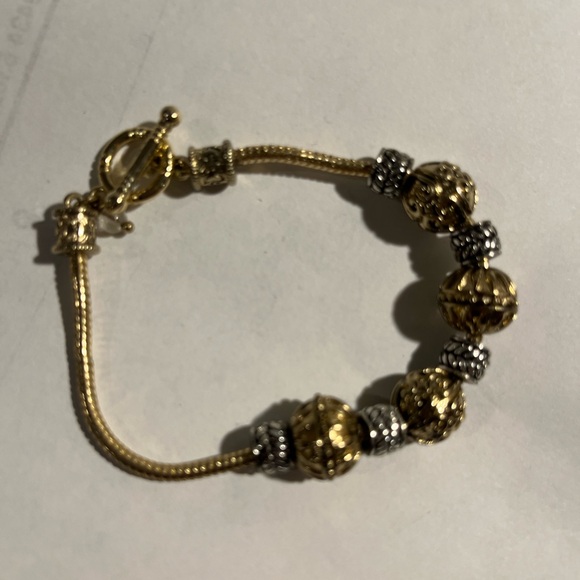 Jewelry - Elegant Gold and Silver Bracelet